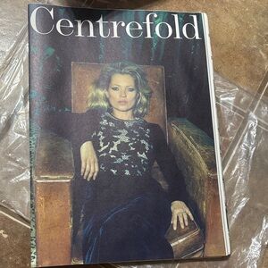 Centrefold issue AW12 UK magazine large paper book print Kate Moss cover